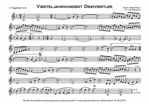 Vierteljahrhundert Dreiviertler