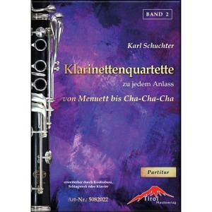 Klarinettenquartette zu jedem Anlass - Band 2 - Gesamtausgabe