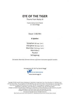 Eye of the Tiger