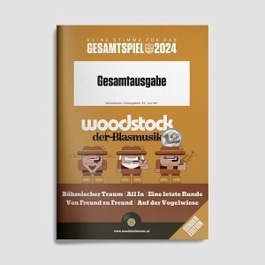 Woodstock der Blasmusik: Gesamtspielheft 2024