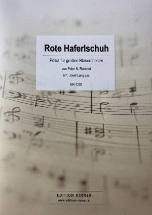 Rote Haferlschuh