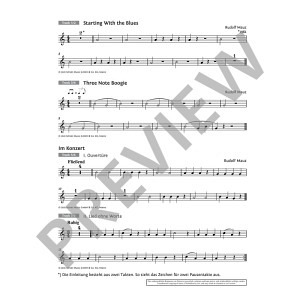 Saxophonschule, Band 1 - Spielbuch