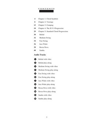 Voicing and Comping for Jazz Vibraphone