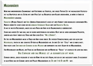 Musikbrüder - Duette für Flügelhorn und Posaune/Bariton