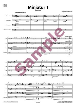 Miniatur 1 "heroic" (Es Dur)
