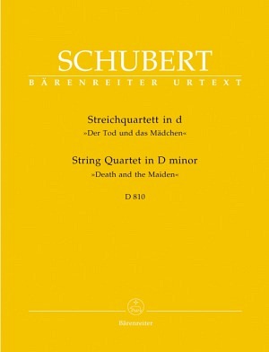 Der Tod und das Mädchen - (Streichquartett d-Moll D 810) - Stimmensatz