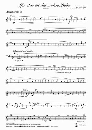 Ja, das ist die wahre Liebe