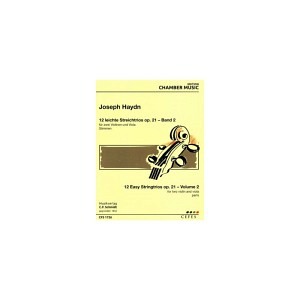 12 leichte Streichtrios op. 21 - Band 2