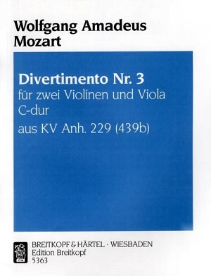 Divertimento Nr. 3 C-Dur