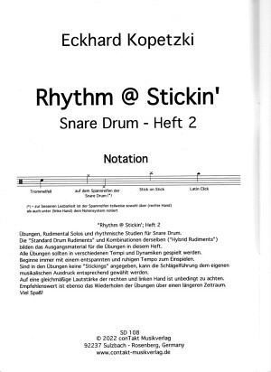 Rhythm@Stickin' - Heft 2