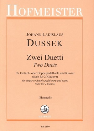 2 Duette für Harfe und Klavier
