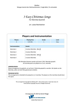 3 Easy Christmas Songs