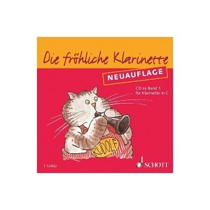 Die fröhliche Klarinette, Band 1 - CD für C-Klarinette