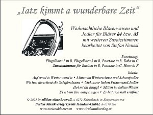 Iatz kimmt a wunderbare Zeit