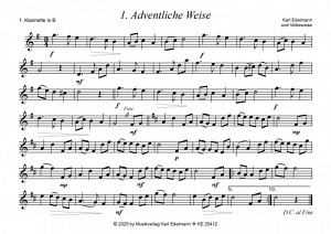 Bairische Klarinettenmusi zur Weihnachtszeit