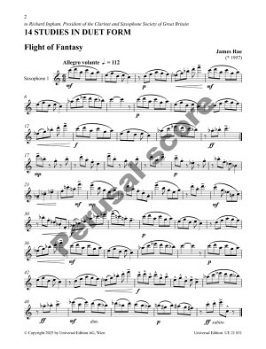 14 Studies in Duet Form