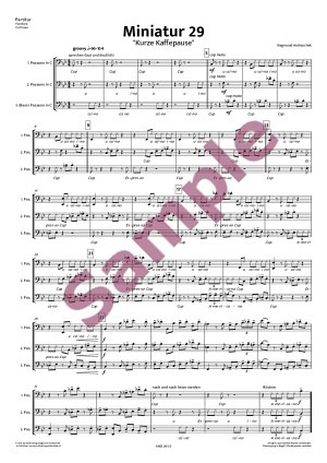 Miniatur 29 "Kurze Kaffeepause"