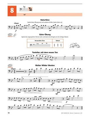 Hören, lesen & spielen 2 - Schule - Bariton/Euphonium in C (BC)