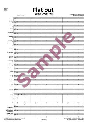 Flat out - short version - Marschbuchformat