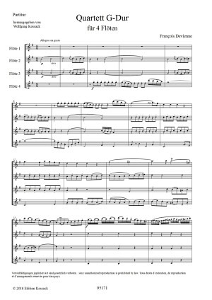 Quartett G-Dur