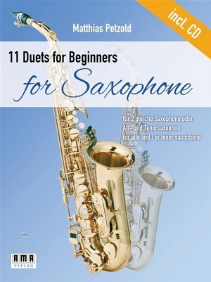 11 Duets for Beginners for Saxophone (inkl. CD)