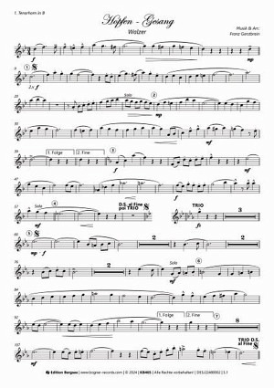 Hopfen-Gesang Walzer