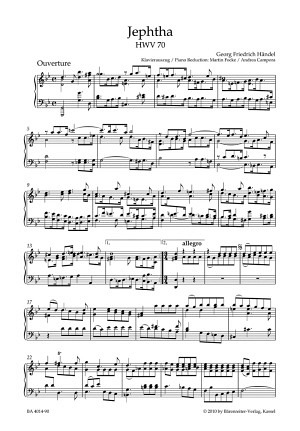 Jephtha - HWV 70