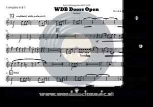 WDB Doors Open Fanfare