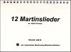 12 Martinslieder - 1./2. Flöte