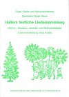 Festliche Liedersammlung - Direktion